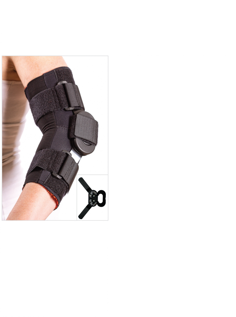 Flexion/Extension Post Op Hinged Elbow Brace - iHomeRehab