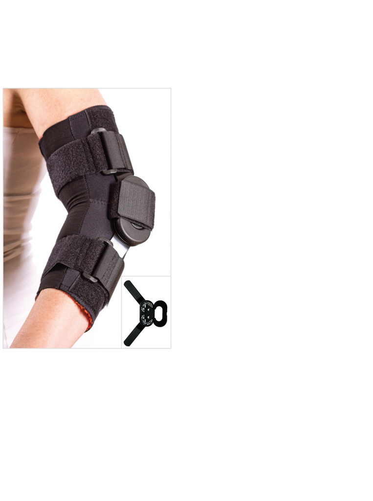 Flexion/Extension Post Op Hinged Elbow Brace iHomeRehab
